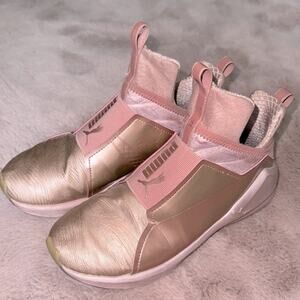 Rose Gold Puma Women Sneakers Size 6